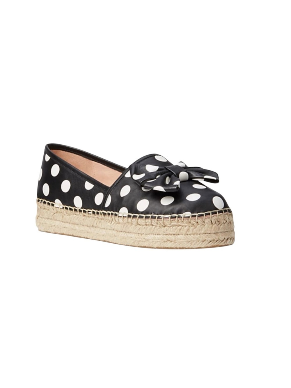 Kate Spade Linds Polka Dot Bow Platforms